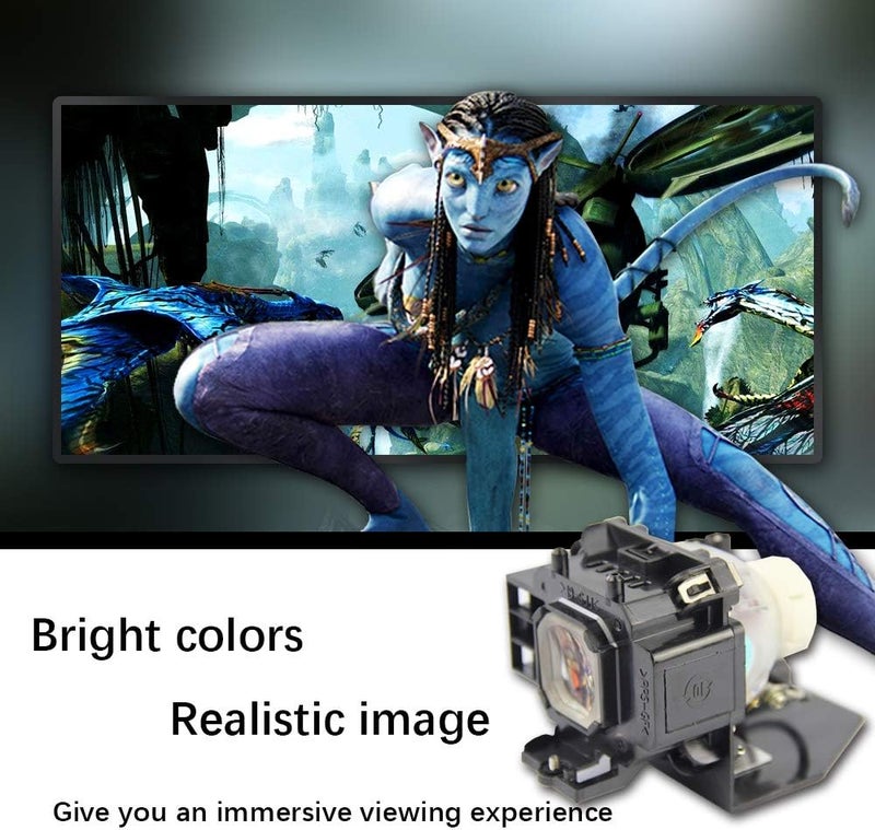 CTBAIER NP07LP/LV-LP31 Replacement Projector Lamp Bulb for NEC NP300 NP400 NP500 NP600 NP300A NP500W NP410W NP510W NP510 NP610SG NP500WS NP510WS Canon LV-7275/8300/7375/7370/7385/8310/8215 - Image 5